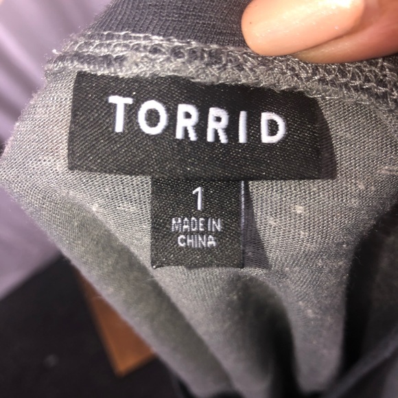 Grey football shirt by Torrid - Picture 6 of 8